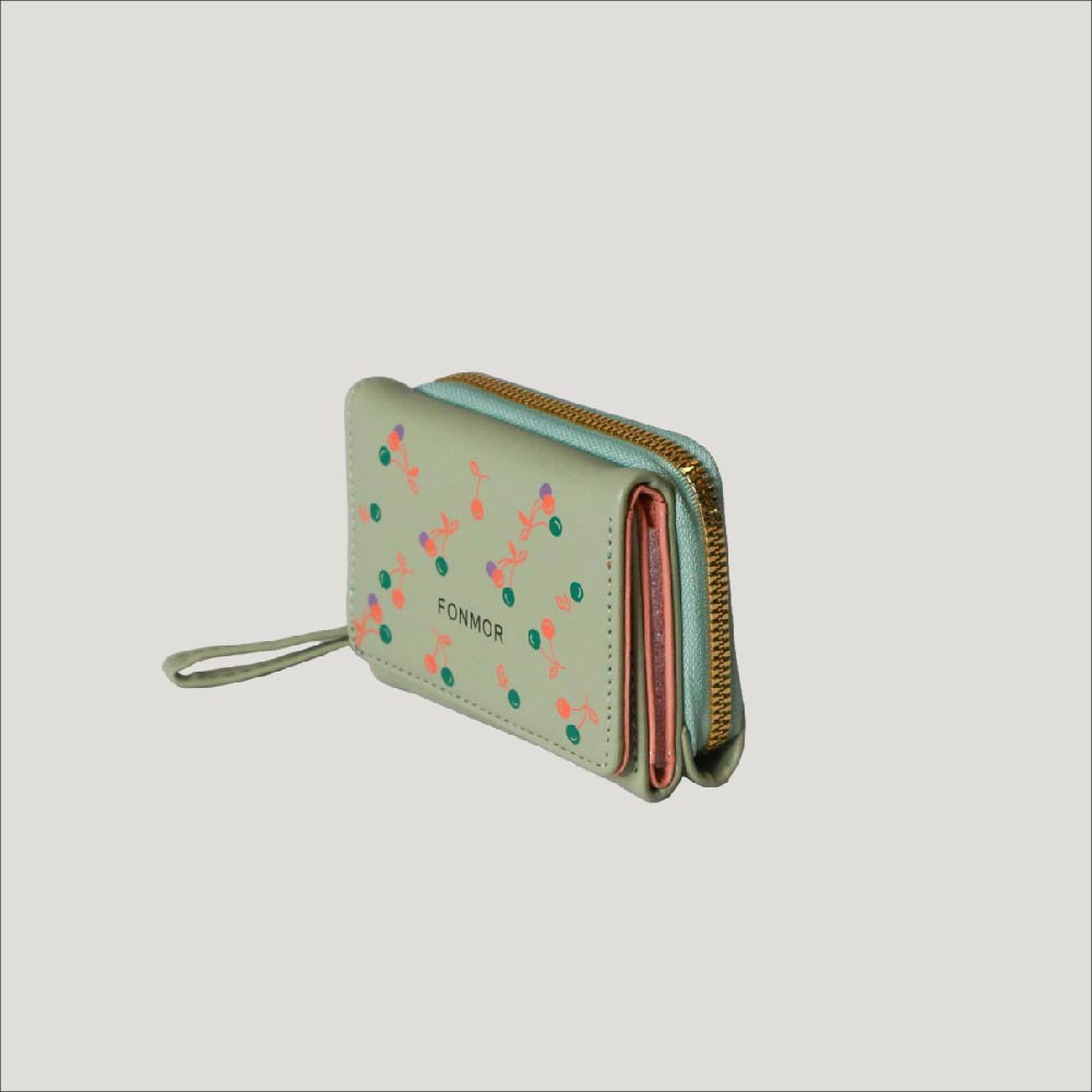 Billetera Fonmor Verde Menta
