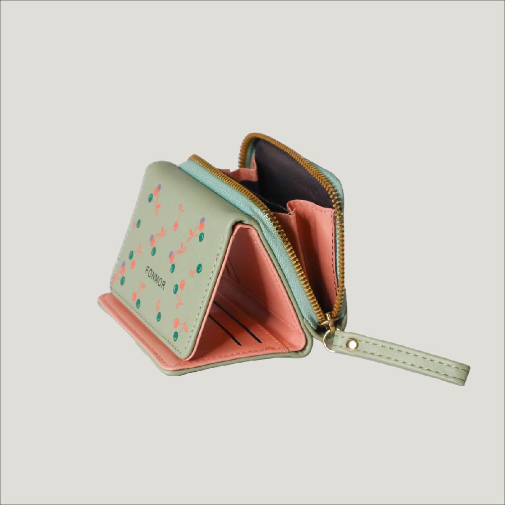 Billetera Fonmor Verde Menta